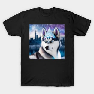 SIberian Husky Princess T-Shirt